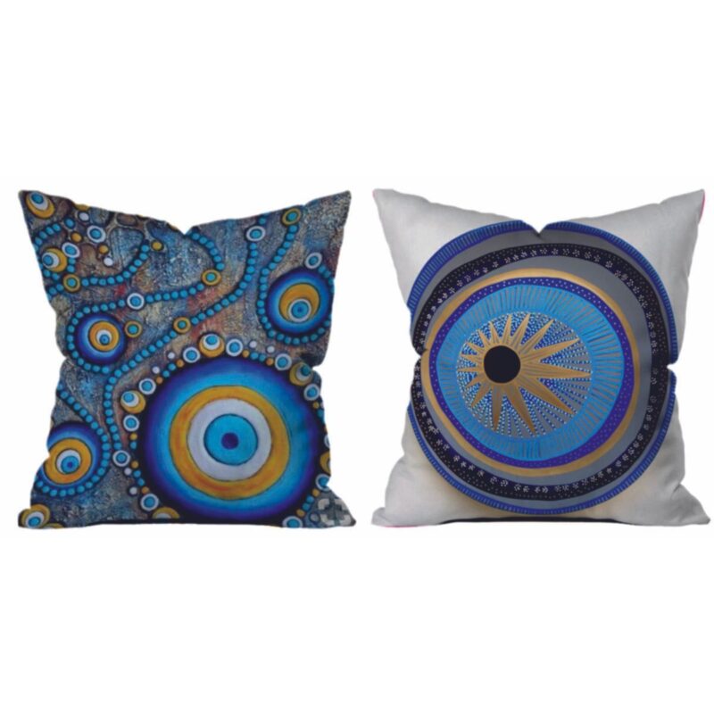 2'li Yastık Kırlent Kılıfı M032