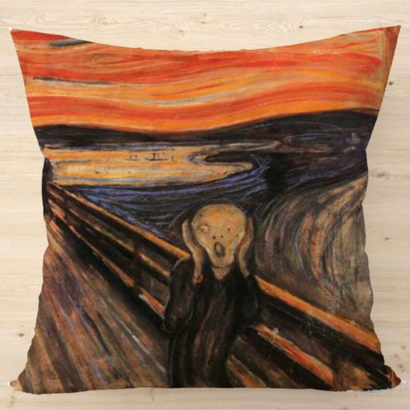 Özel Otantik Tasarım Çift Taraflı 43x43 Kırlent Kılıfı