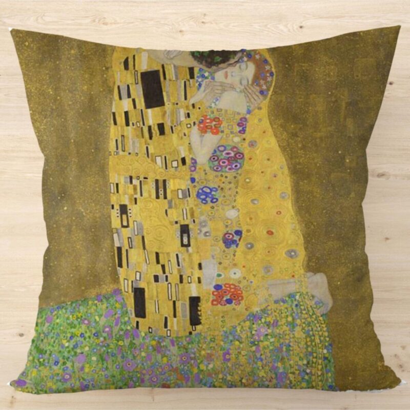 Özel Otantik Tasarım Çift Taraflı 43x43 Kırlent Kılıfı