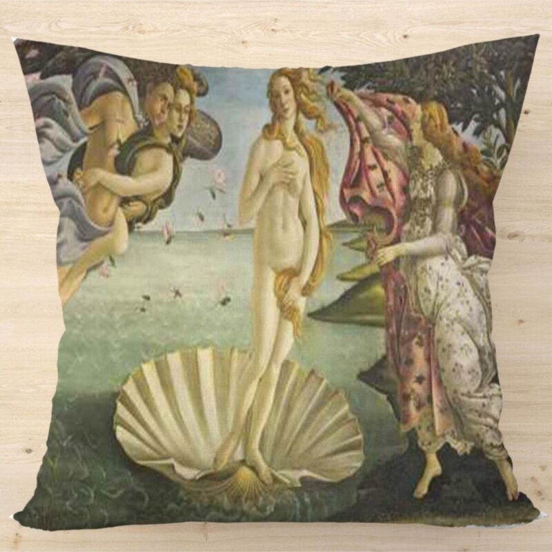 Özel Otantik Tasarım Çift Taraflı 43x43 Kırlent Kılıfı