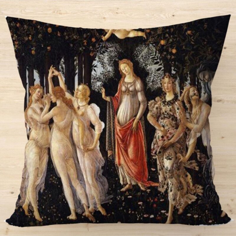 Özel Otantik Tasarım Çift Taraflı 43x43 Kırlent Kılıfı