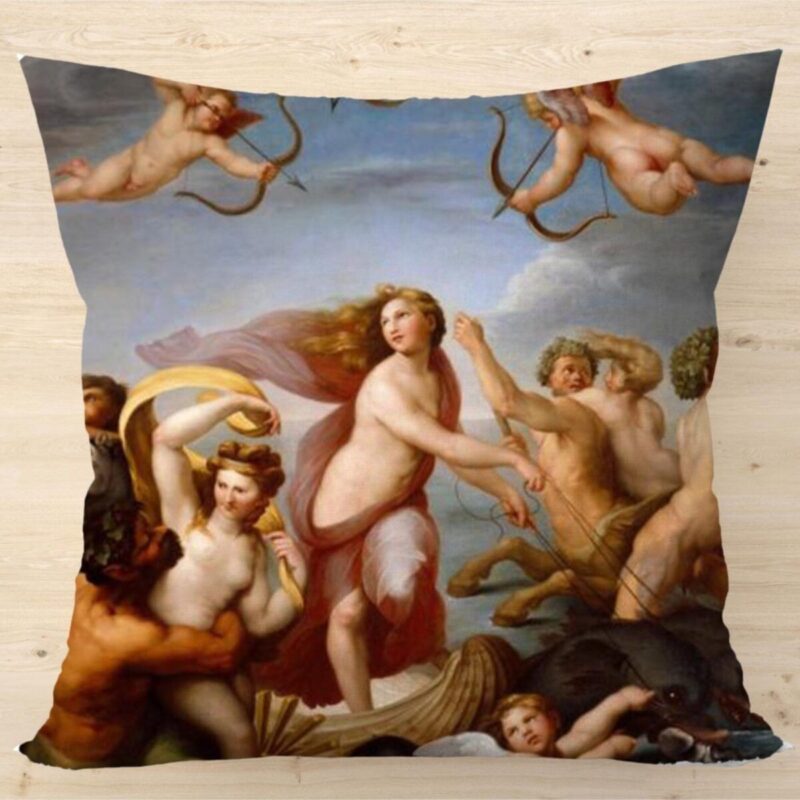 Özel Otantik Tasarım Çift Taraflı 43x43 Kırlent Kılıfı