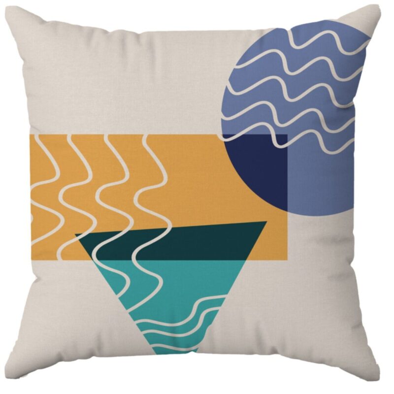 Özel Tasarım Çift Taraflı Dijital Baskılı Dekoratif Kırlent Kılıfı