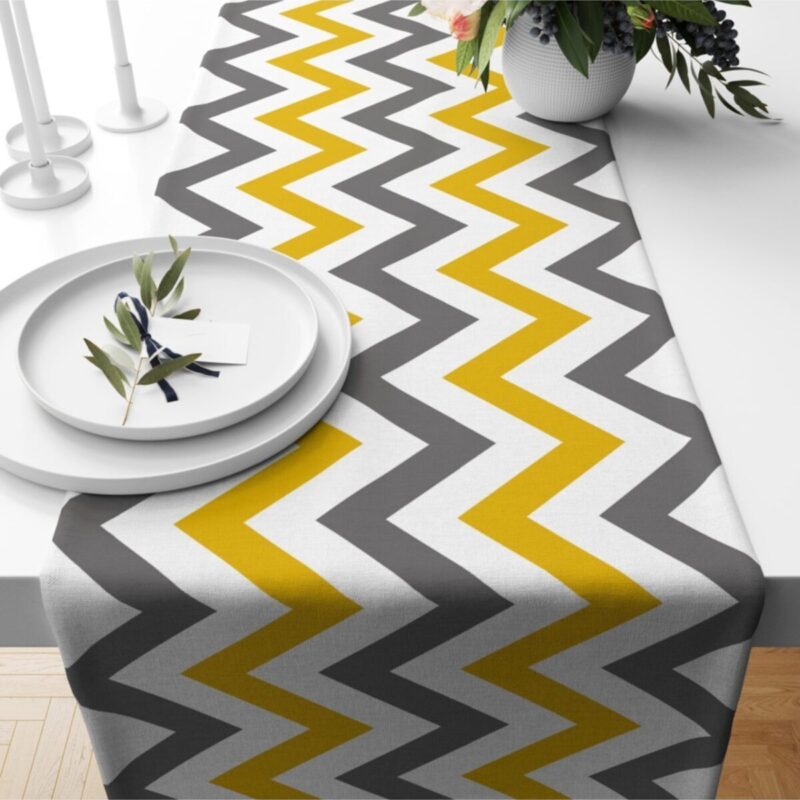 Özel Tasarım Premium Petek Dokuma Runner 140x40