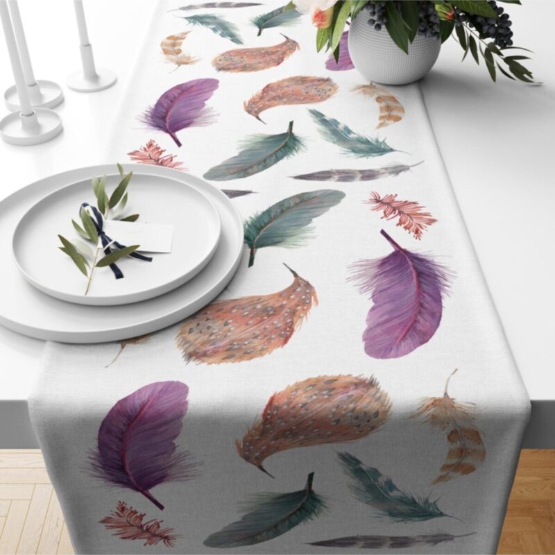 Özel Tasarım Premium Petek Dokuma Runner 140x40