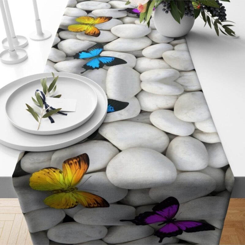 Özel Tasarım Premium Petek Dokuma Runner 140x40