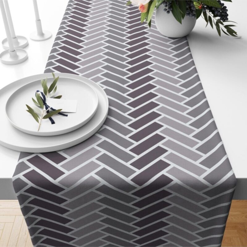 Özel Tasarım Premium Petek Dokuma Runner 140x40