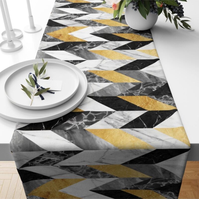 Özel Tasarım Premium Petek Dokuma Runner 140x40