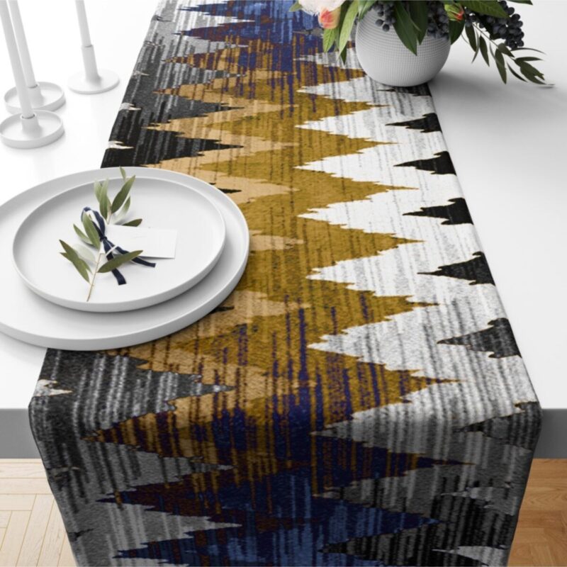 Özel Tasarım Premium Petek Dokuma Runner 140x40