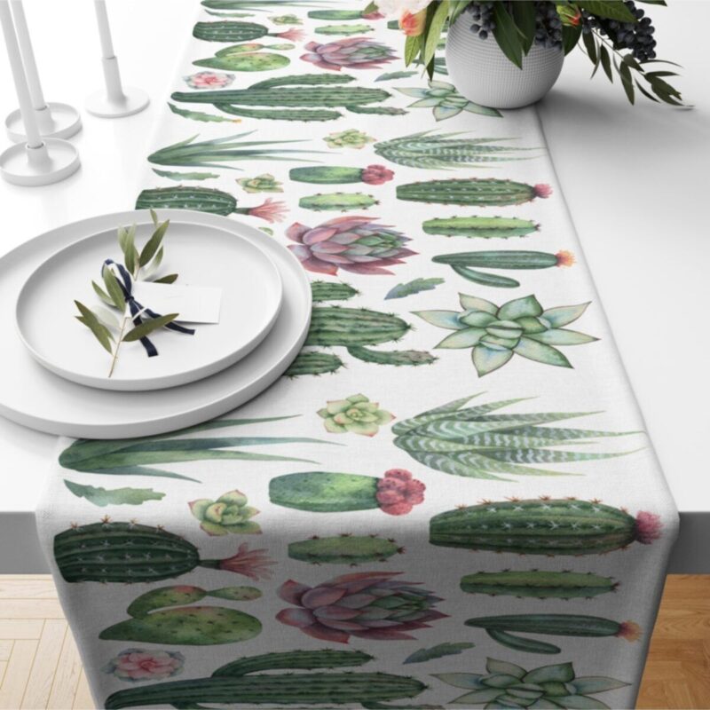 Özel Tasarım Premium Petek Dokuma Runner 140x40