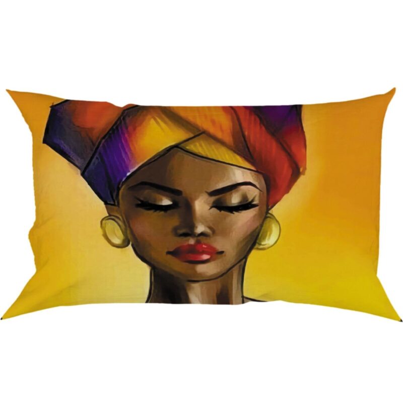 Özel Tasarım 50x30 Dikdörtgen Çift Taraflı Baskılı Kırlent Yastık Kılıfı