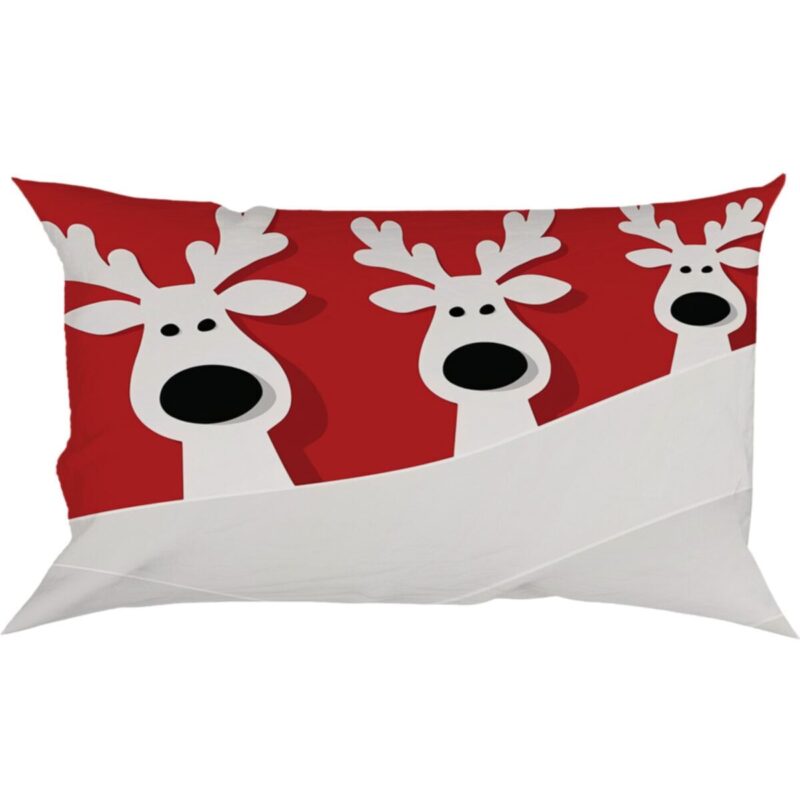 Özel Tasarım 50x30 Dikdörtgen Çift Taraflı Baskılı Kırlent Yastık Kılıfı