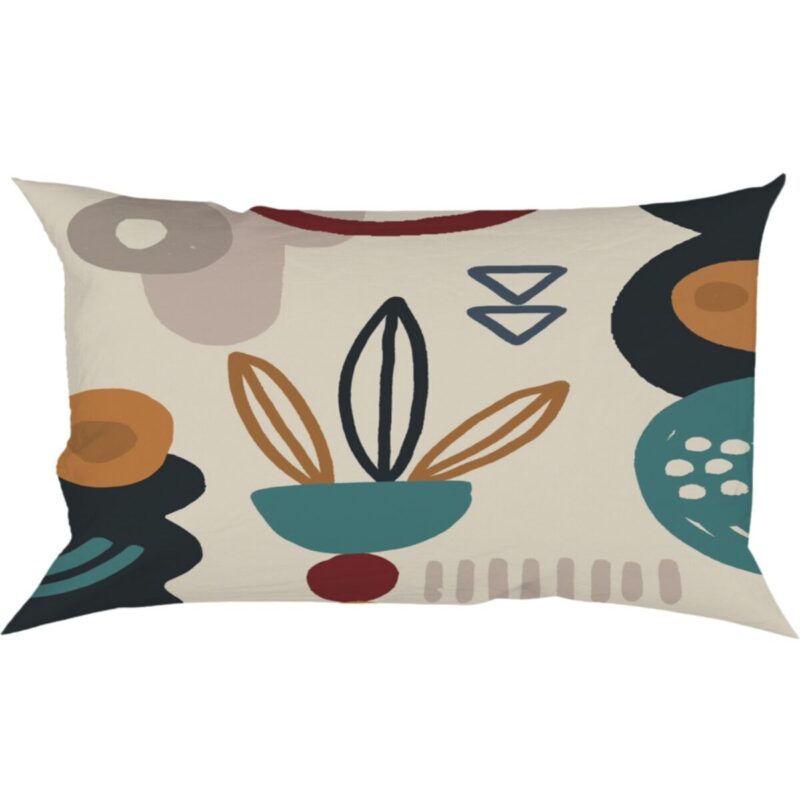 Özel Tasarım 50x30 Dikdörtgen Çift Taraflı Baskılı Kırlent Yastık Kılıfı