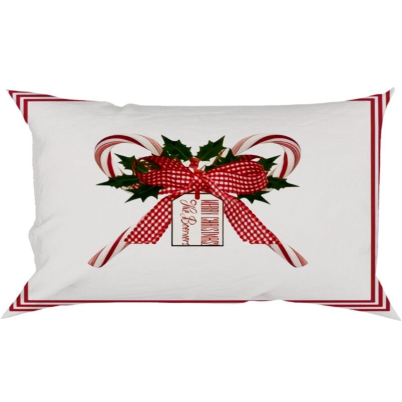 Özel Tasarım 50x30 Dikdörtgen Çift Taraflı Baskılı Kırlent Yastık Kılıfı