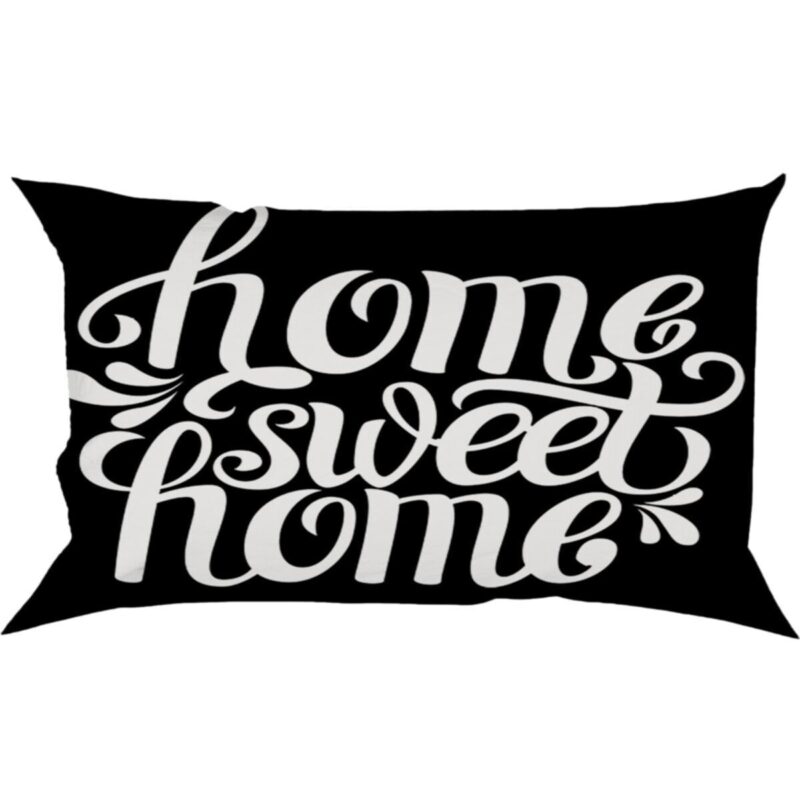 Özel Tasarım 50x30 Dikdörtgen Çift Taraflı Baskılı Kırlent Yastık Kılıfı