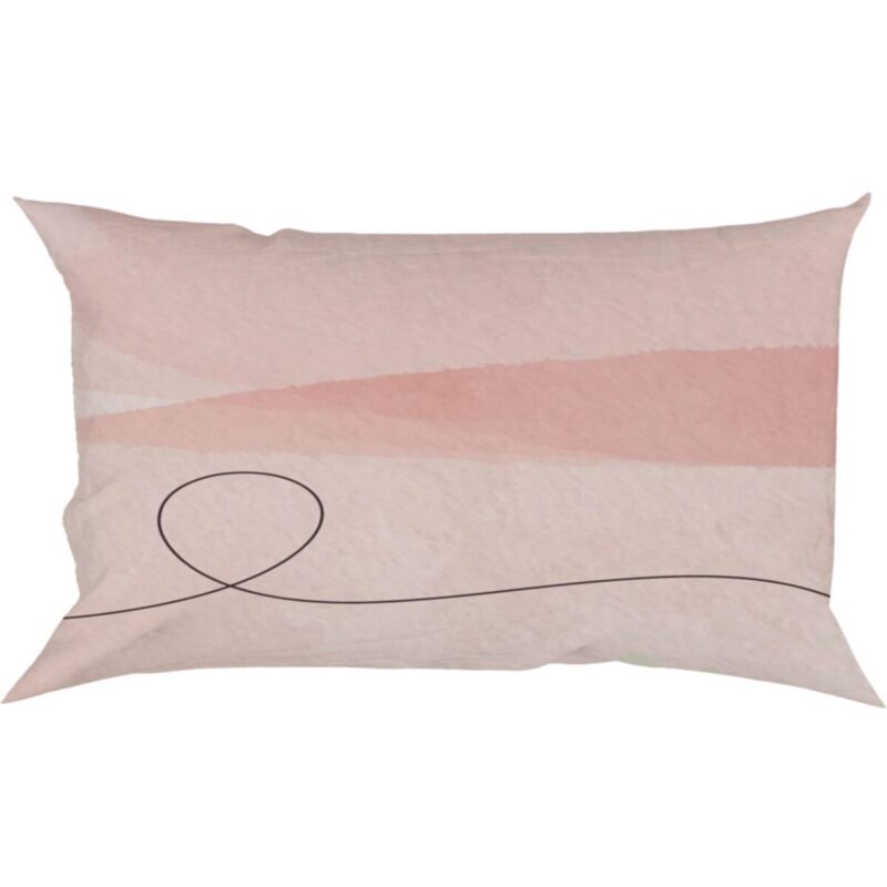 Özel Tasarım 50x30 Dikdörtgen Çift Taraflı Baskılı Kırlent Yastık Kılıfı