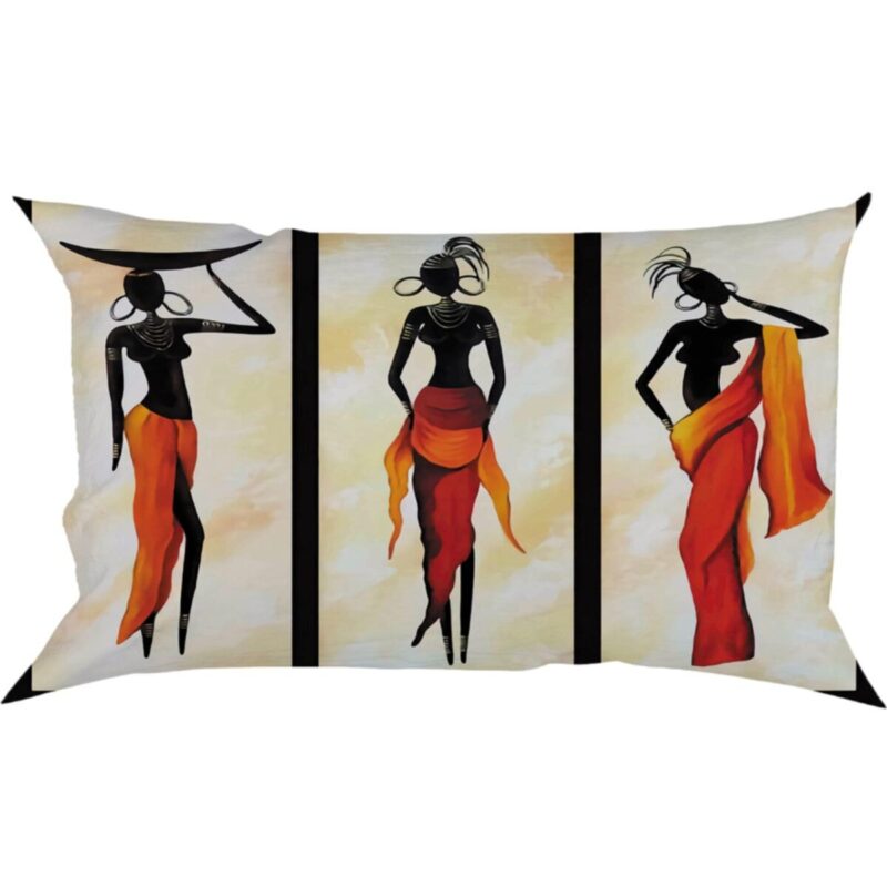 Özel Tasarım 50x30 Dikdörtgen Çift Taraflı Baskılı Kırlent Yastık Kılıfı