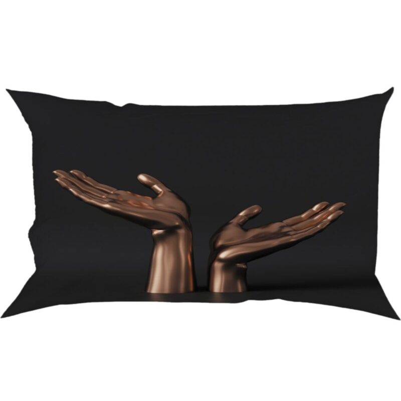 Özel Tasarım 50x30 Dikdörtgen Çift Taraflı Baskılı Kırlent Yastık Kılıfı