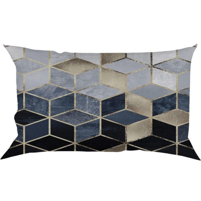 Özel Tasarım 50x30 Dikdörtgen Çift Taraflı Baskılı Kırlent Yastık Kılıfı