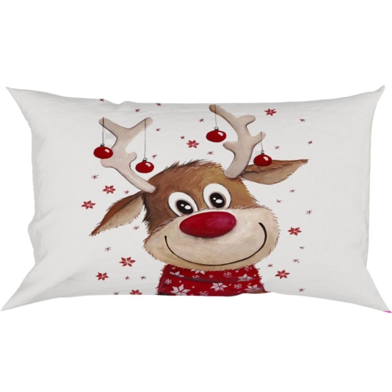 Özel Tasarım 50x30 Dikdörtgen Çift Taraflı Baskılı Kırlent Yastık Kılıfı