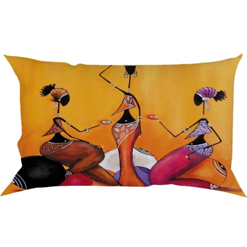 Özel Tasarım 50x30 Dikdörtgen Çift Taraflı Baskılı Kırlent Yastık Kılıfı