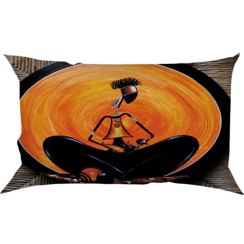 Özel Tasarım 50x30 Dikdörtgen Çift Taraflı Baskılı Kırlent Yastık Kılıfı