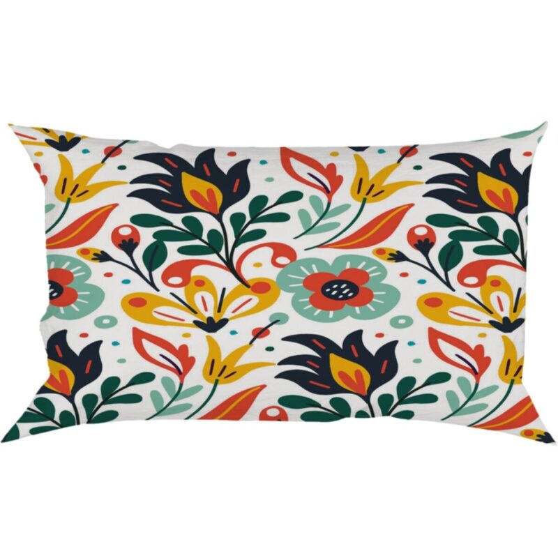 Özel Tasarım 50x30 Dikdörtgen Çift Taraflı Baskılı Kırlent Yastık Kılıfı