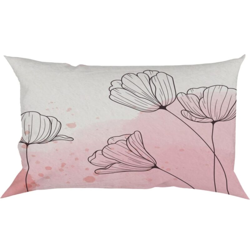 Özel Tasarım 50x30 Dikdörtgen Çift Taraflı Baskılı Kırlent Yastık Kılıfı