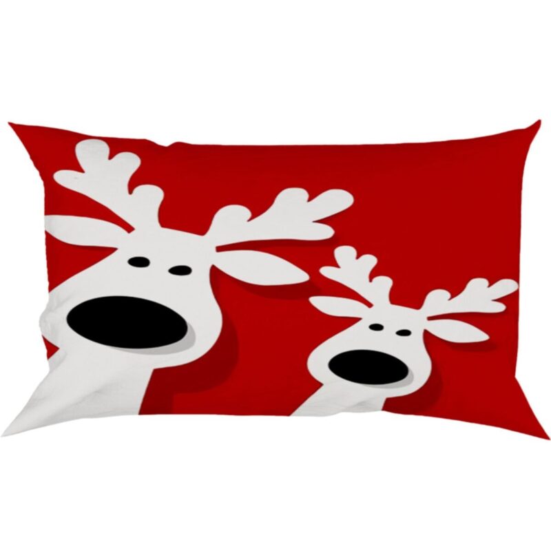 Özel Tasarım 50x30 Dikdörtgen Çift Taraflı Baskılı Kırlent Yastık Kılıfı