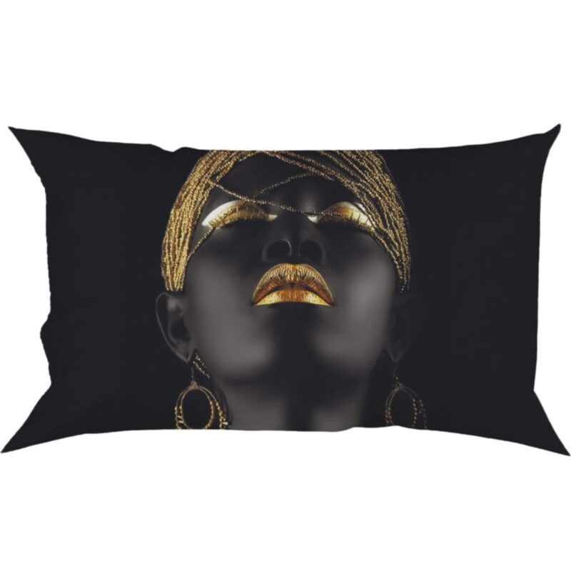 Özel Tasarım 50x30 Dikdörtgen Çift Taraflı Baskılı Kırlent Yastık Kılıfı