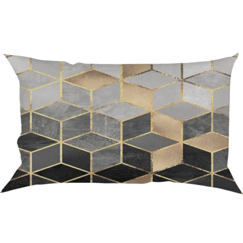 Özel Tasarım 50x30 Dikdörtgen Çift Taraflı Baskılı Kırlent Yastık Kılıfı