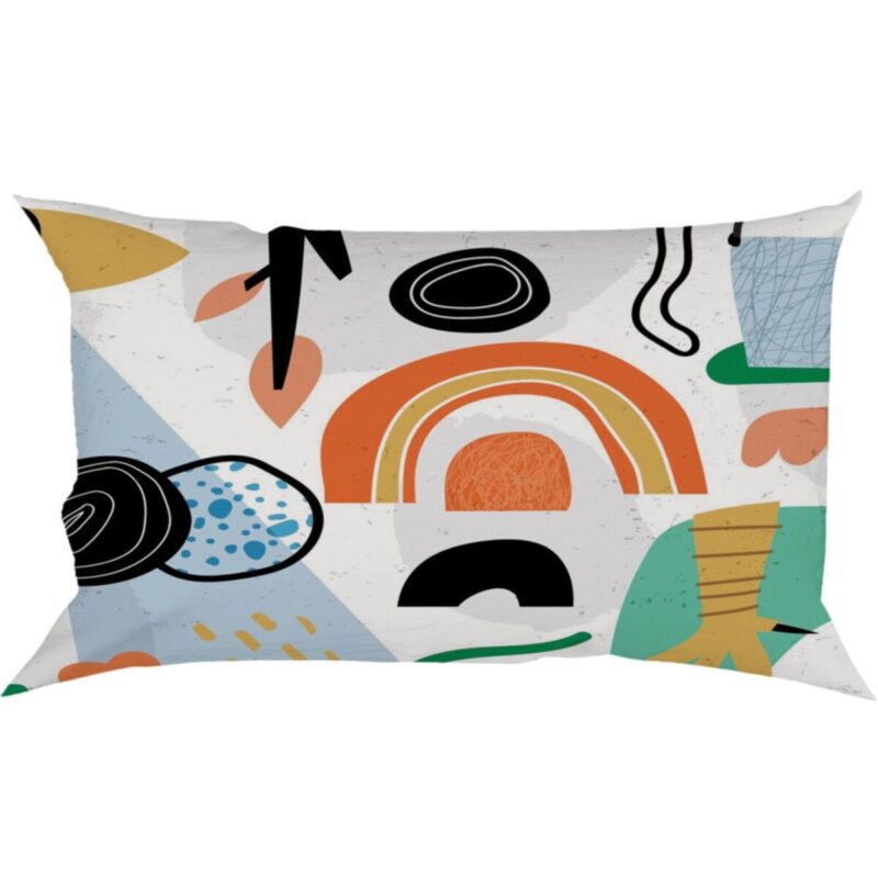 Özel Tasarım 50x30 Dikdörtgen Çift Taraflı Baskılı Kırlent Yastık Kılıfı