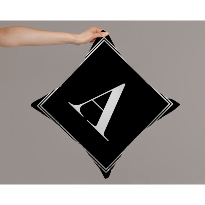 A Desenli Çift Taraflı Yastık Kılıfı