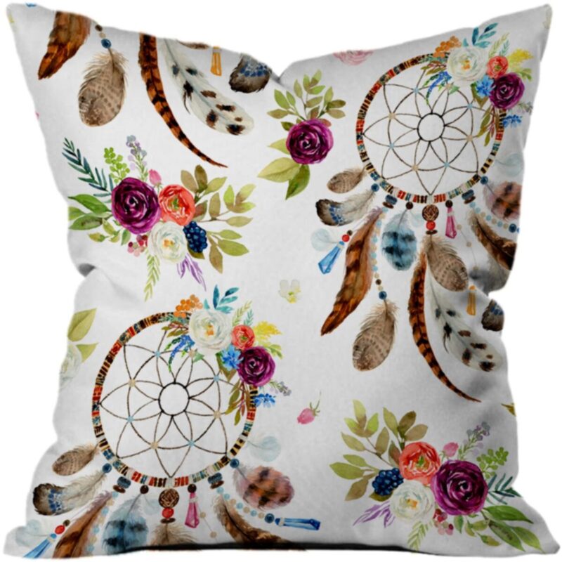 Yastık Kırlent Kılıfı (çift Taraflı Desen)500-27