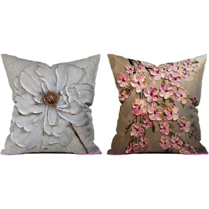 2'li Yastık Kırlent Kılıfı 300-30