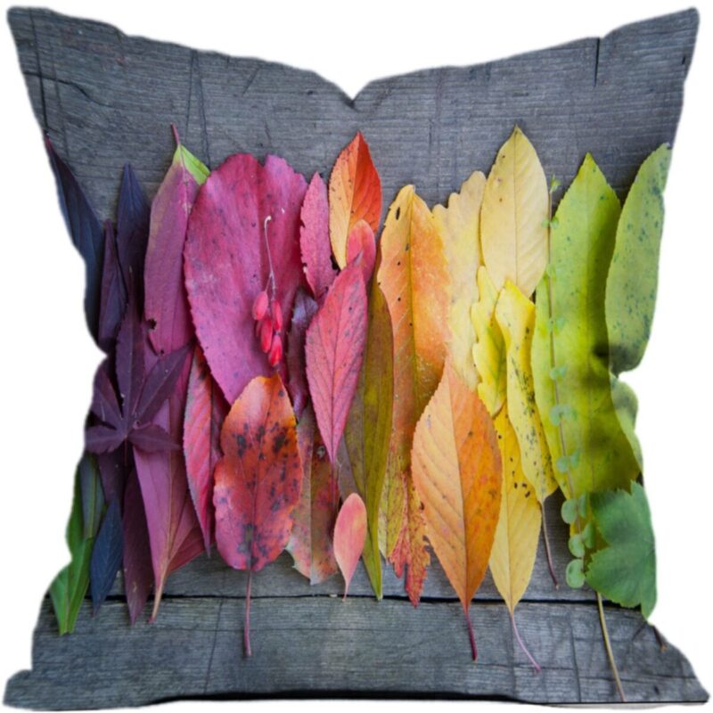 Gökkuşağı Yastık Kırlent Kılıfı