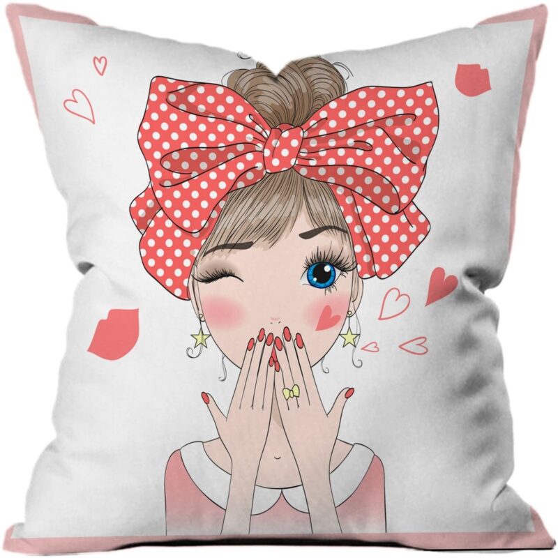 (ÇİFT TARAFLI BASKI) 358 Yastık Kırlent Kılıfı