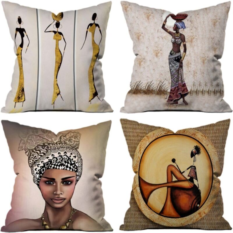 Heidi 4'lü Yastık Kırlant Kılıfı