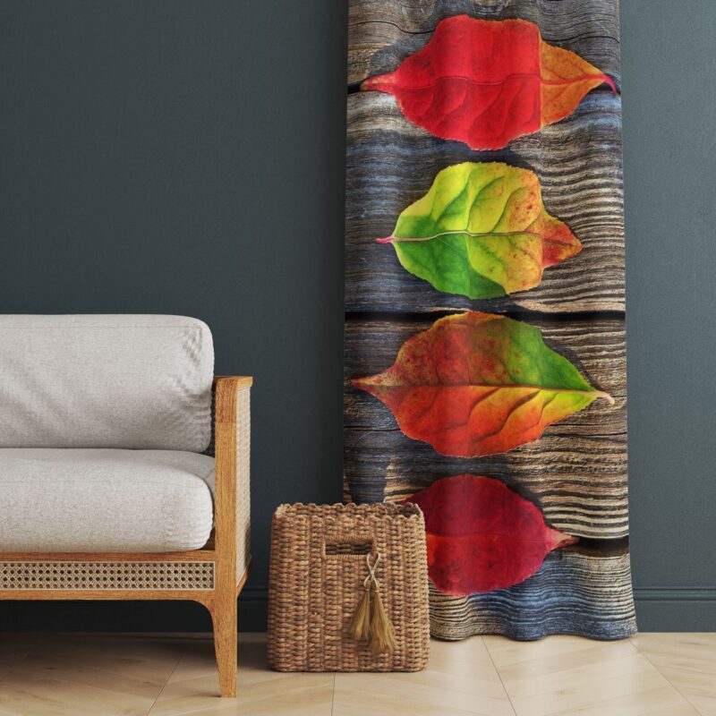 Özel Tasarım Dekoratif Fon Perde 140x260 CM Tek Kanat