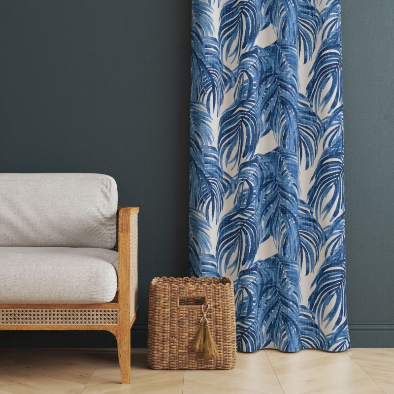 Özel Tasarım Dekoratif Fon Perde 140x260 CM Tek Kanat