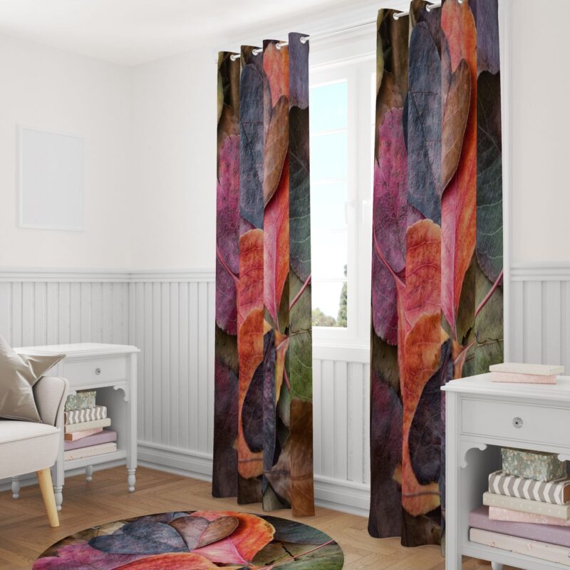 Özel Tasarım Dekoratif Fon Perde 140x260 CM Tek Kanat