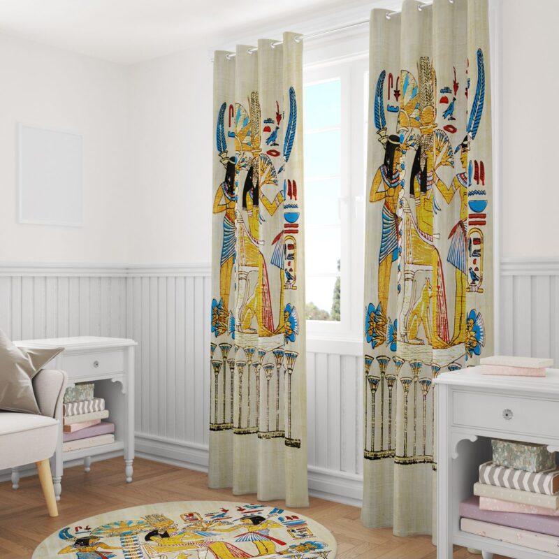 Özel Tasarım Dekoratif Fon Perde 140x260 CM Tek Kanat