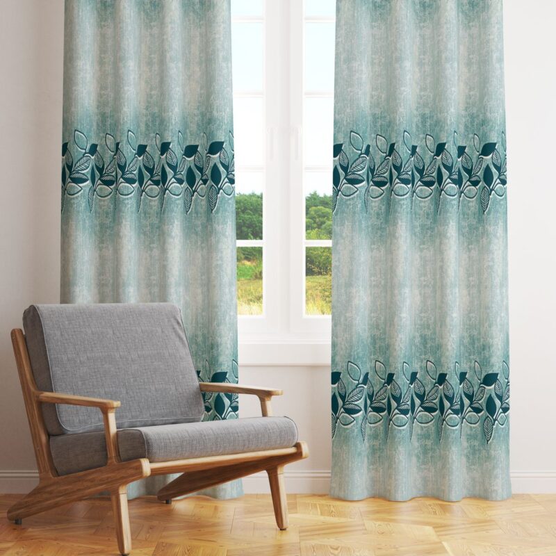 Özel Tasarım Dekoratif Fon Perde 140x260 CM Tek Kanat