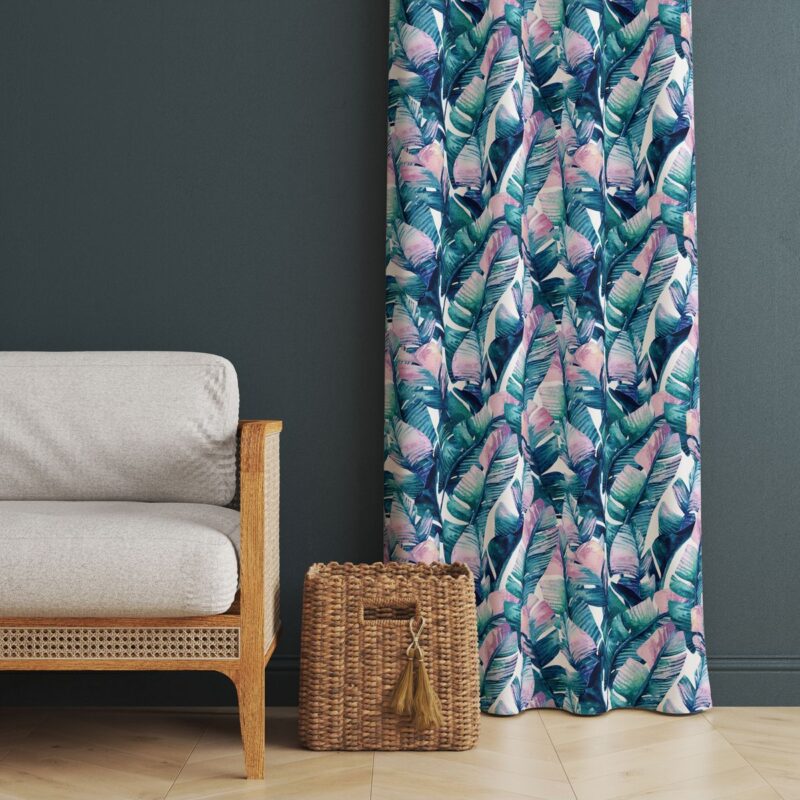 Özel Tasarım Dekoratif Fon Perde 140x260 CM Tek Kanat