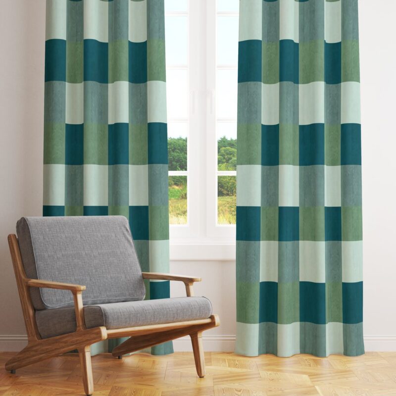 Özel Tasarım Dekoratif Fon Perde 140x260 CM Tek Kanat