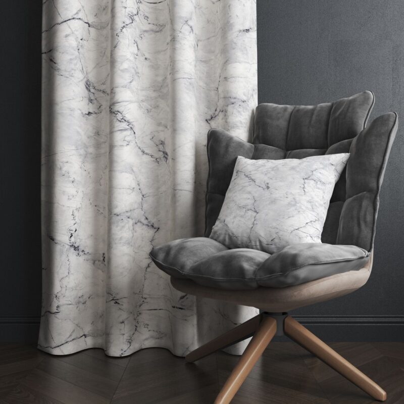 Özel Tasarım Dekoratif Fon Perde 140x260 CM Tek Kanat