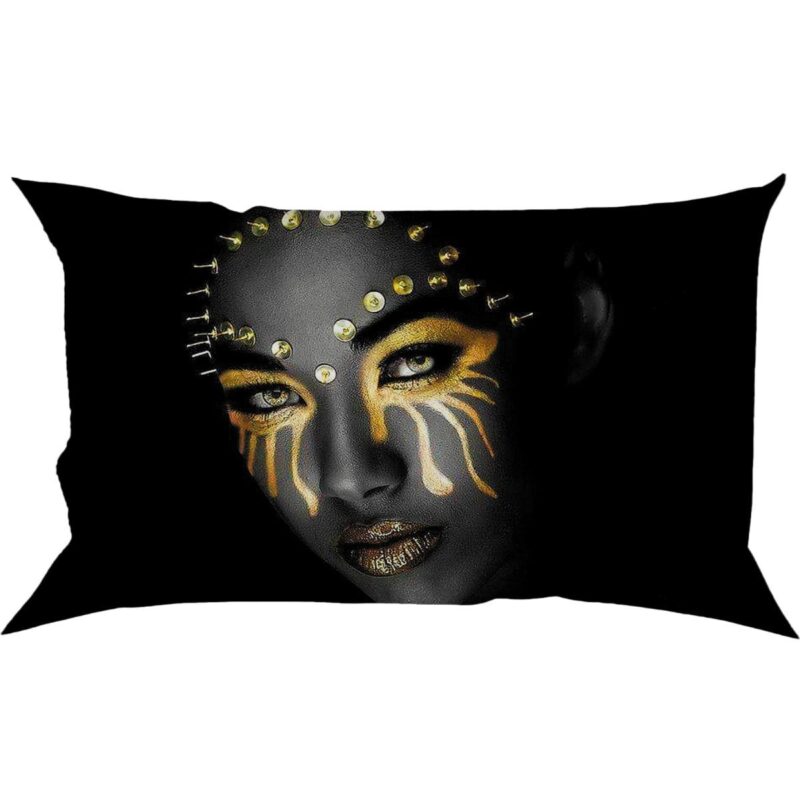 Özel Tasarım 50x30 Dikdörtgen Çift Taraflı Baskılı Kırlent Yastık Kılıfı