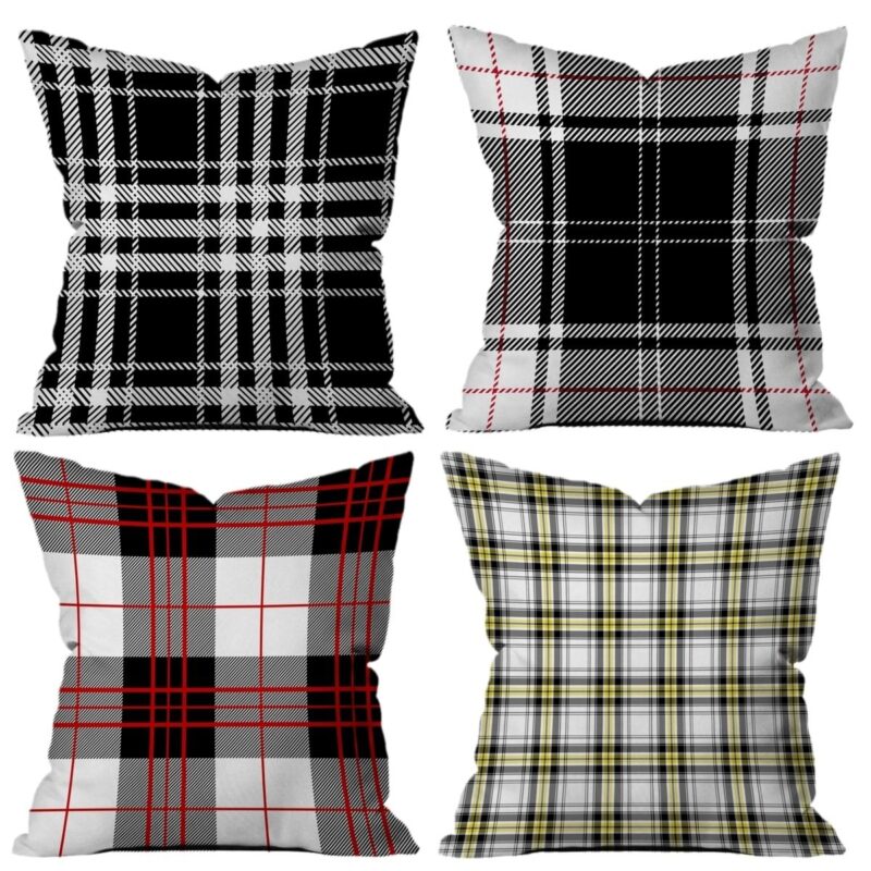 4'lü Yastık Kırlent Kılıfı 300-33