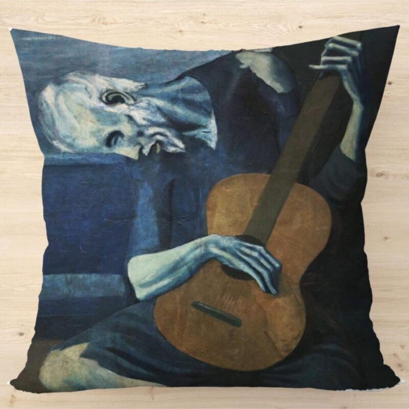 Özel Otantik Tasarım Çift Taraflı 43x43 Kırlent Kılıfı