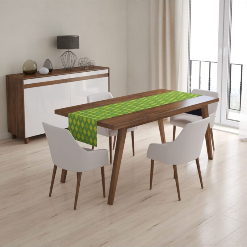 Özel Tasarım Premium Petek Dokuma Runner 140x40